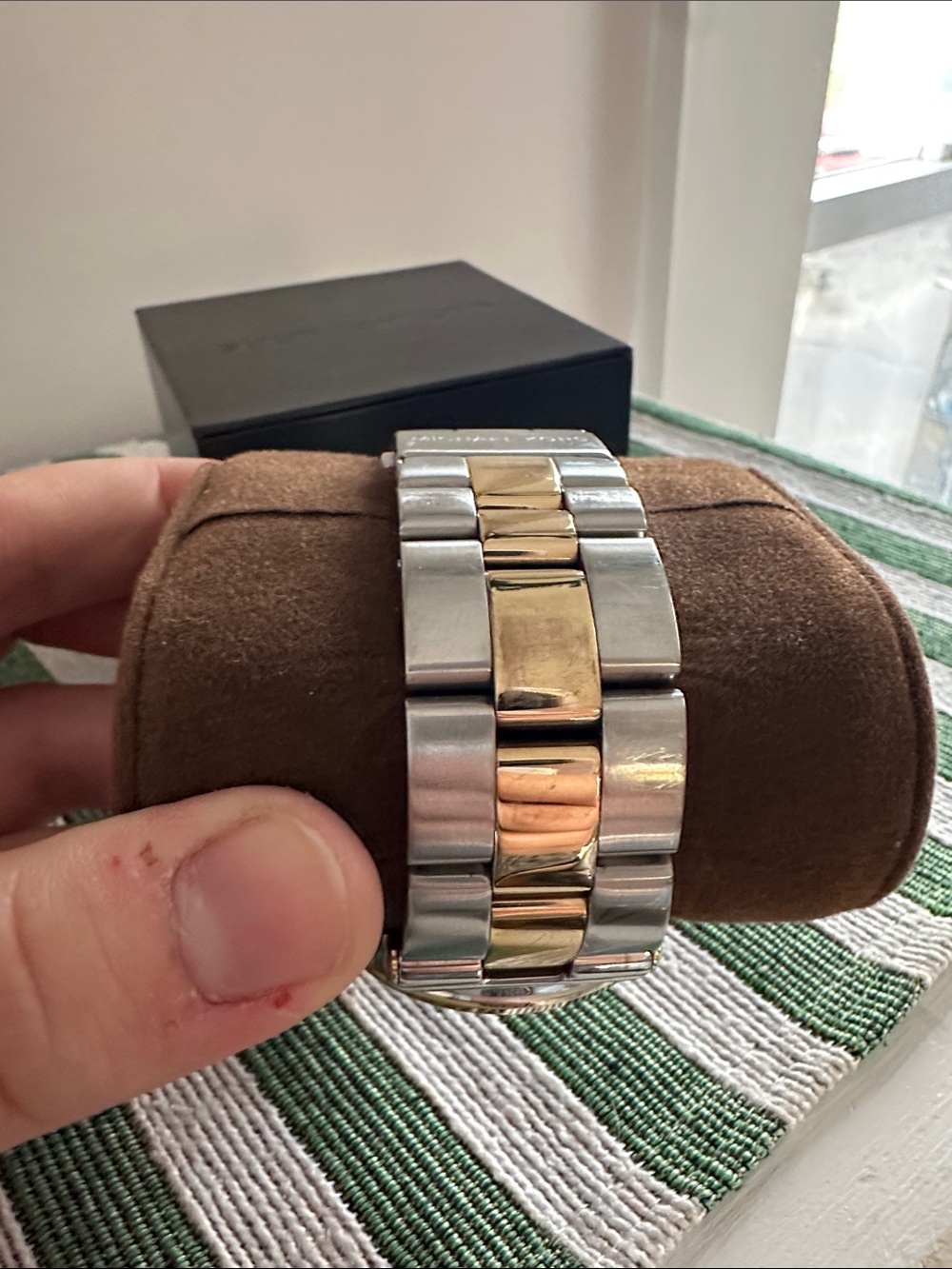 Michael Kors Gold & Silver Men's Chronograph Watch - Picture 3 of 4